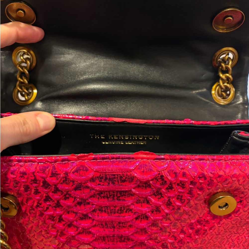 ***Make an offer!** NWT Kurt Geiger Medium Leather Kensington Bag Crossbody - Picture 4 of 9